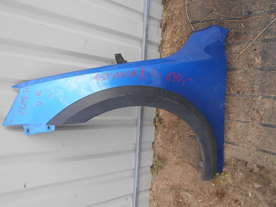 SKODA OCTAVIA III SCOUT 12-16 BŁOTNIK LEWY PRZÓD