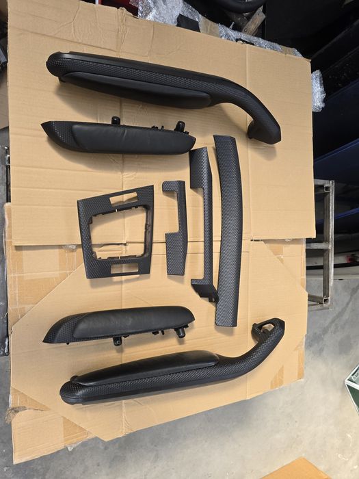 Bmw e46 coupe dekory black cube komplet