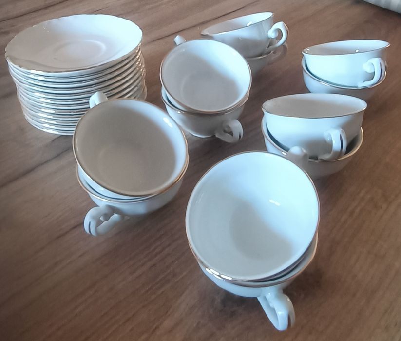 Serviço de café de porcelana