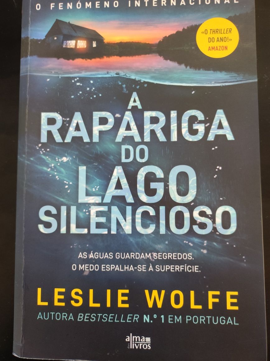 Livro "A rapariga do lago silencioso