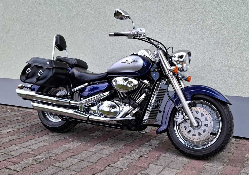 Suzuki VL 800 Intruder 17431 km, EUROPA, bezwypadkowy PIĘKNY TRANSPORT