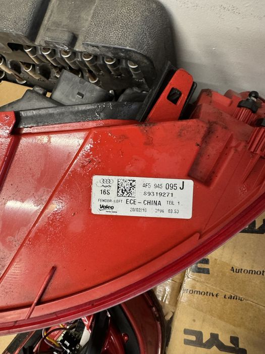 Lampy tylne audi a6 c6 sedan led