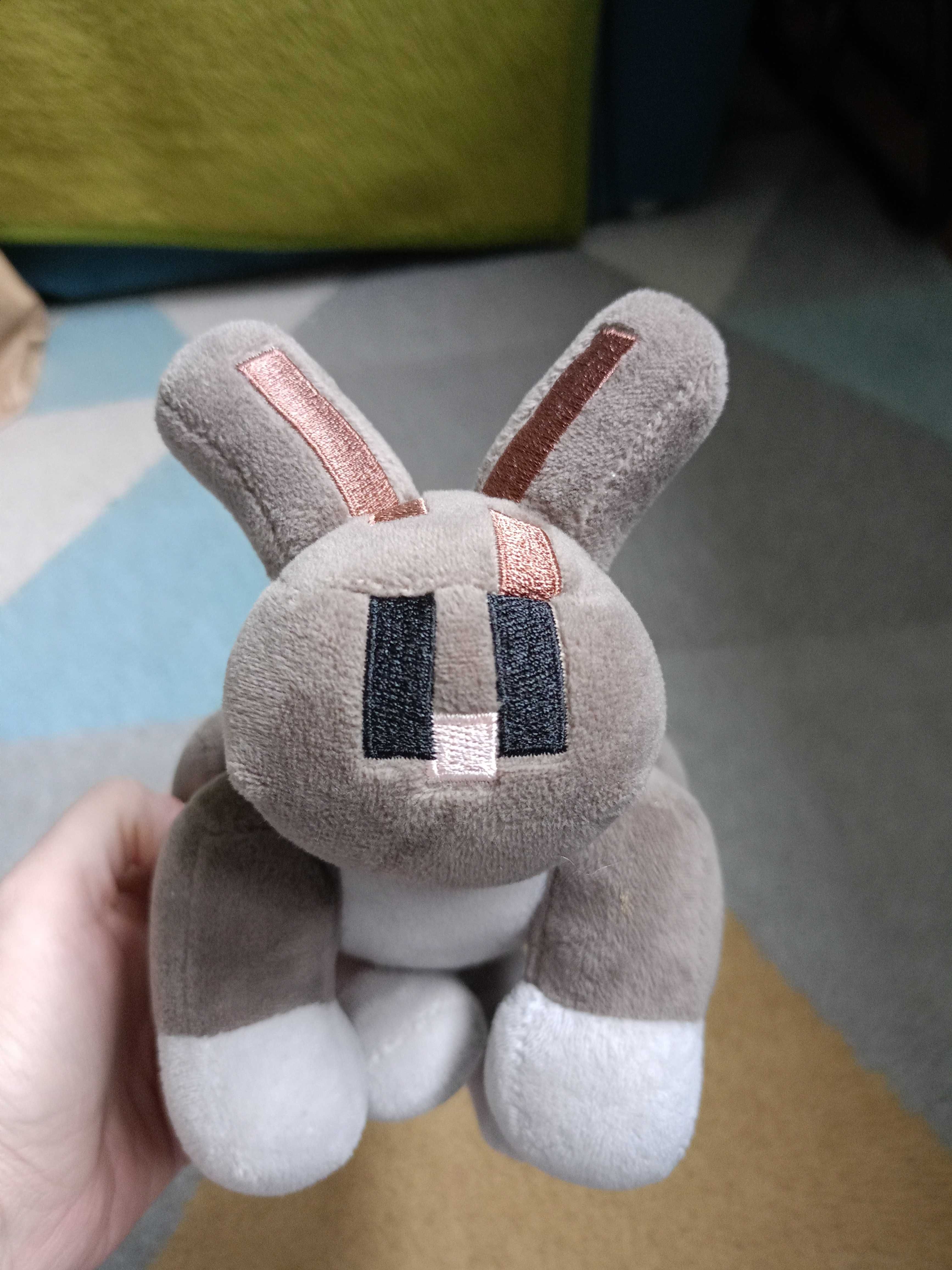 królik zając MINECRAFT oryginalny maskotka pluszak figurka