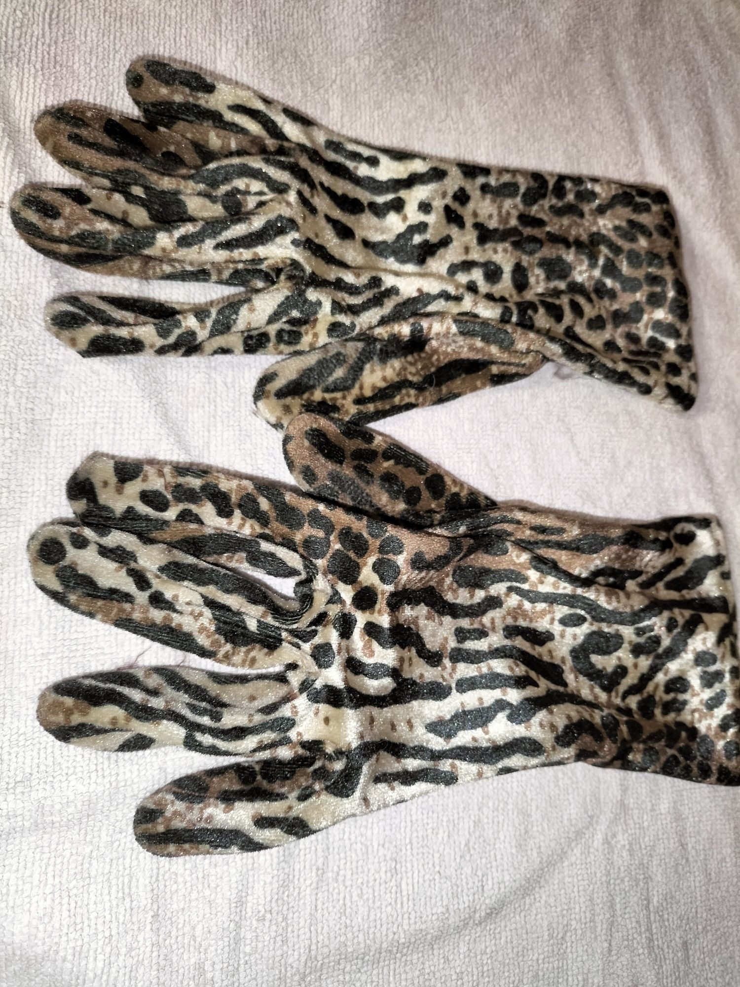 Rękawiczki damskie jesienne unikat, vintage,8