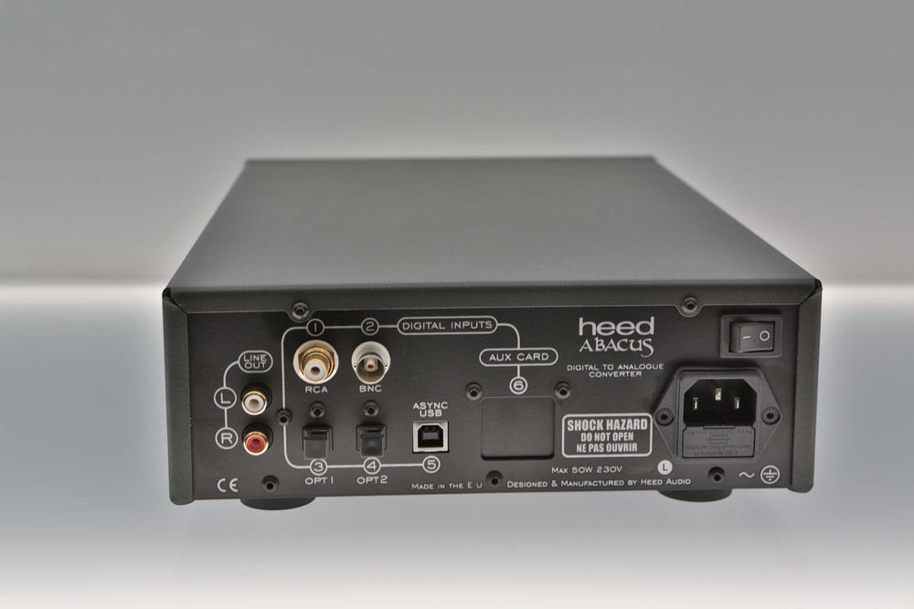 Heed Abacus DAC przetwornik cyfrowy analogowo A/D C/A ADC