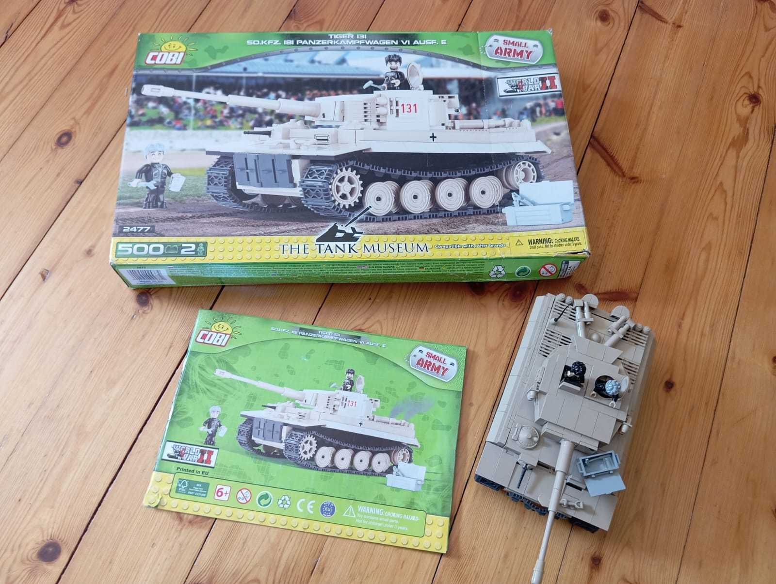 Cobi Czołg Cobi Tiger 131 Cobi 2477 Cobi SD.KFZ. 181 Panzerkampfwagen