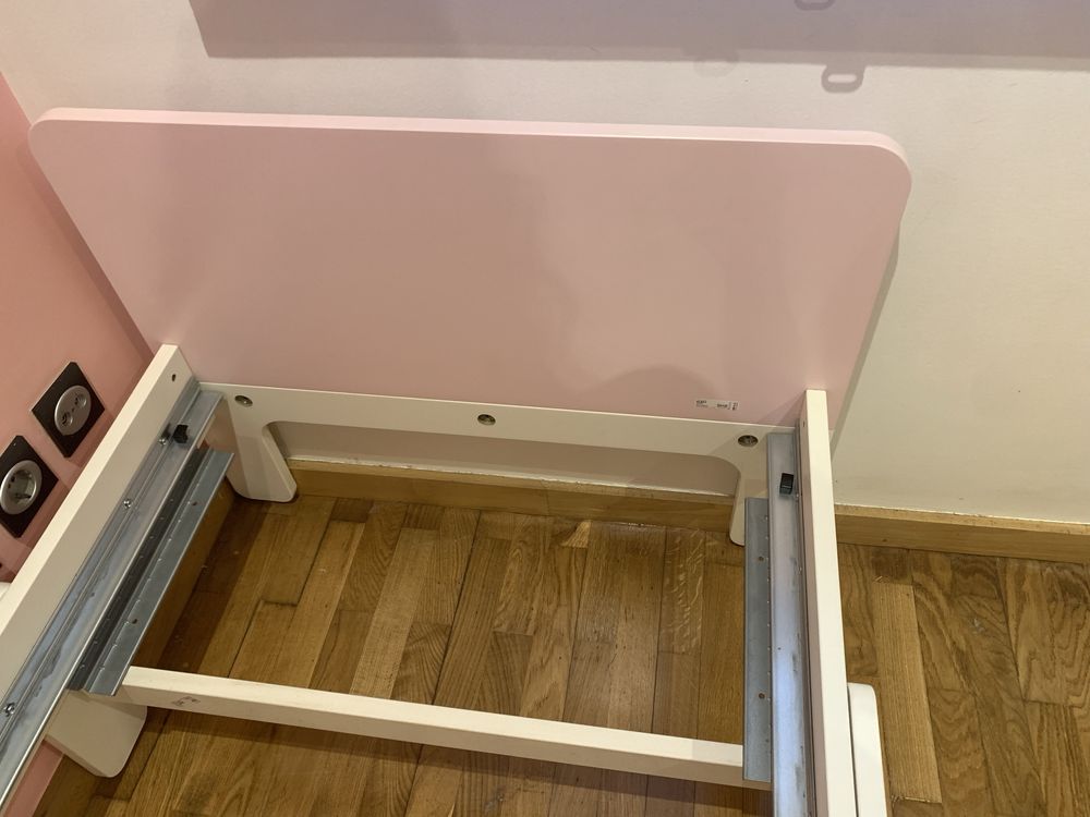 Cama SLAKT Extensivel IKEA com COLCHÃO