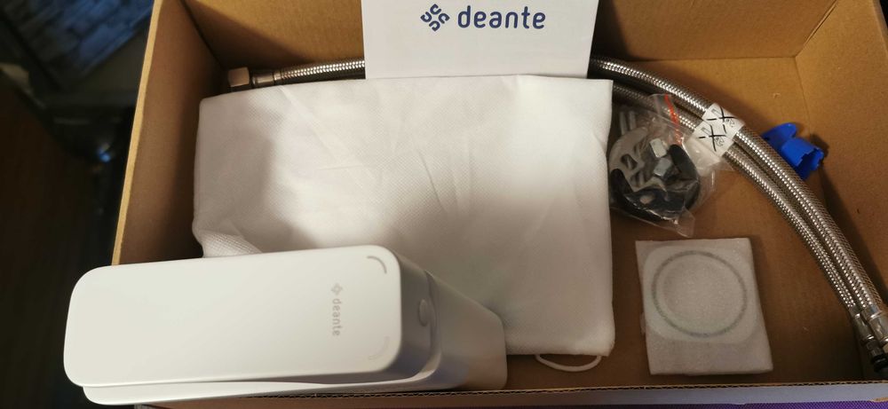 Bateria umywalkowa Deante Hiacynt Bianco