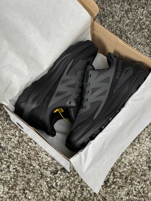 Термо кросівки Salomon Elixir Activ (41-45) сірі водостійкі Соломон