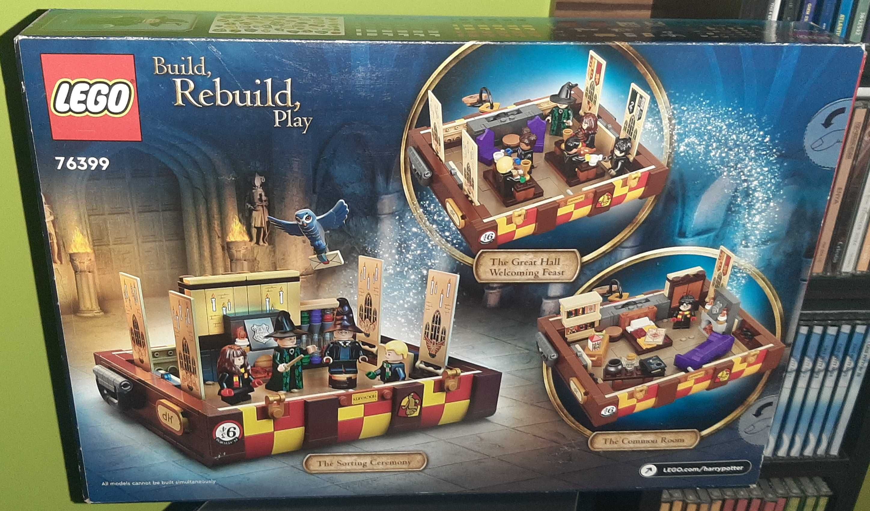 Nowe LEGO Harry Potter 76399 - Magiczny kufer z Hogwartu