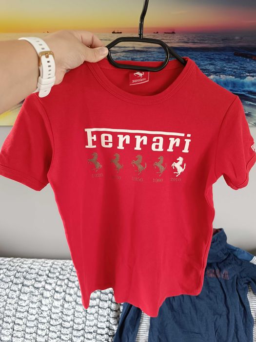 T-shirt chłopięcy Puma Ferrari r. 140