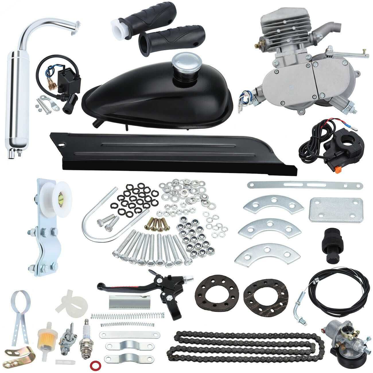 Kit motor 80cc ou 100cc para bicicleta (entrega á cobrança em 24h)