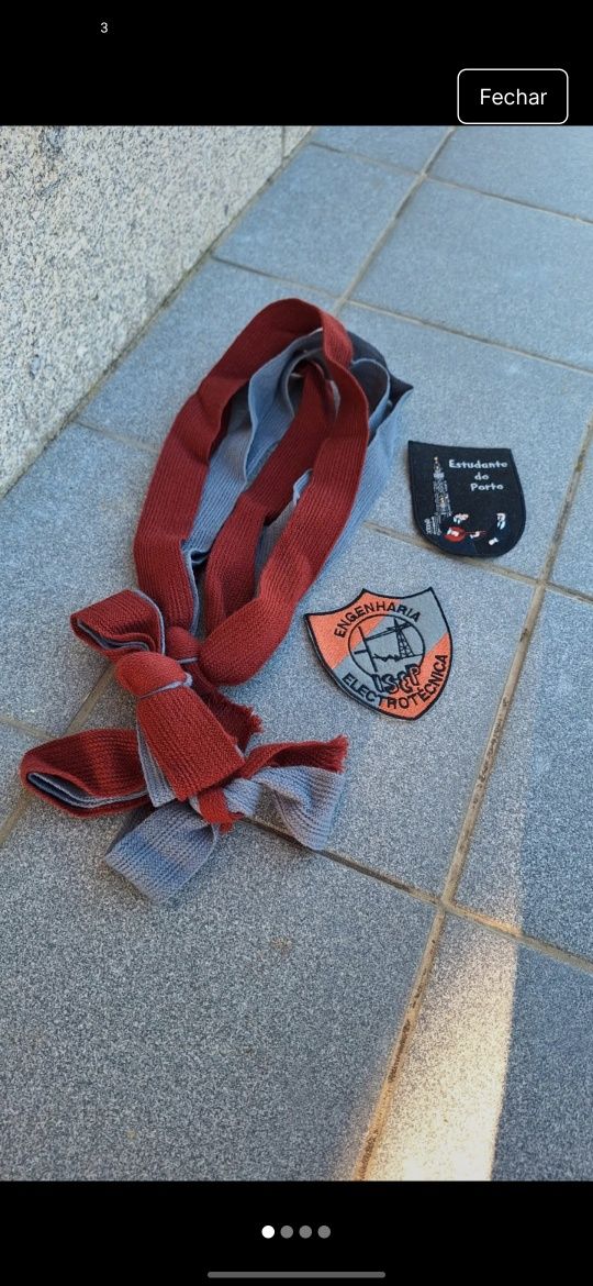 Traje Académico Porto, Grelo e Emblemas