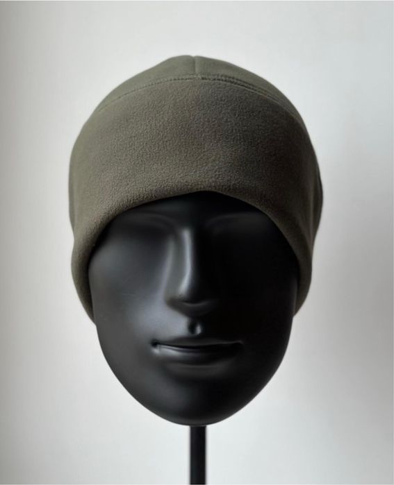 Теплі флісові шапки опт та розріб | Шапка фліс чорна | Шапка синя