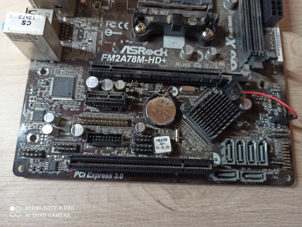 Płyta główna   ASRock FM2A78-HD+