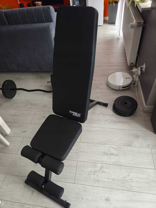 NOWA Ławka treningowa do ćwiczeń ławeczka regulowana składana