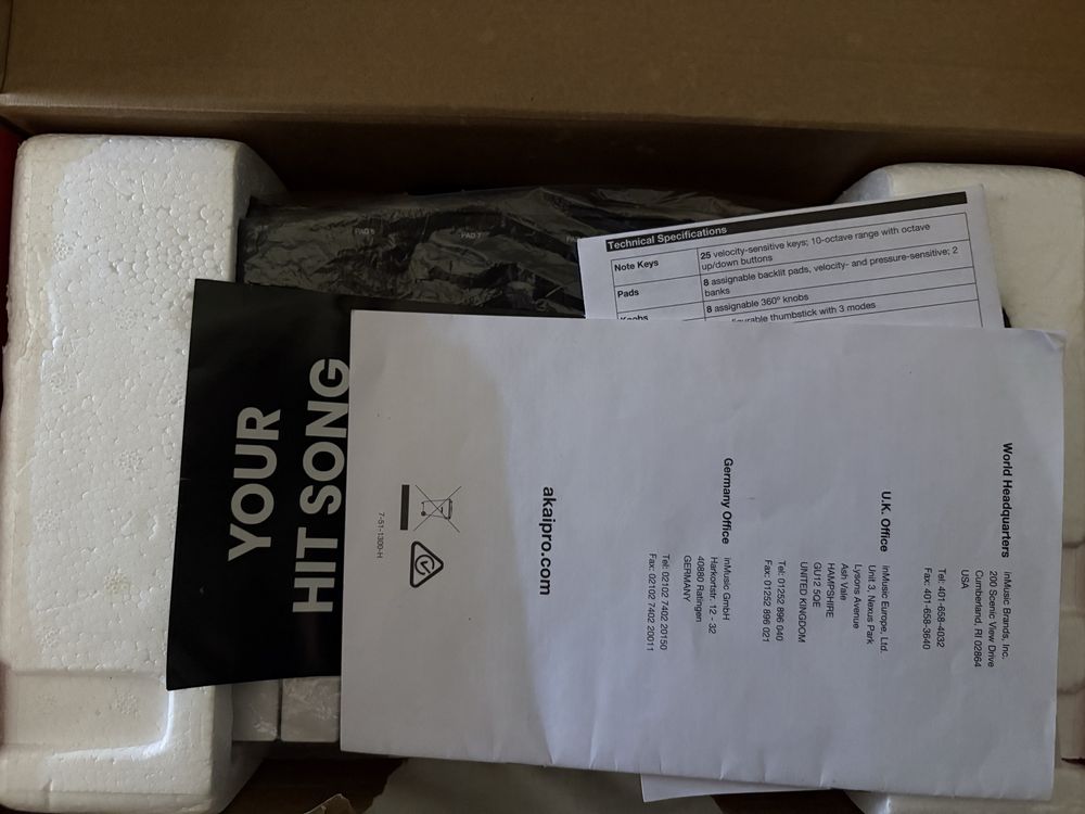 Vendo teclado Akai Mpk Mini Mk3
