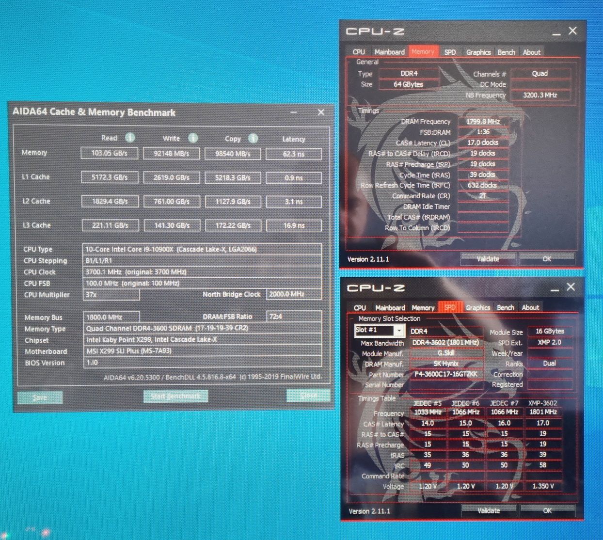Оперативна пам'ять G.Skill DDR4-3600 16Gb Trident Z (УЦІНКА!)