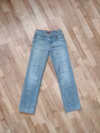 Spodnie Wideo leg szerokie jeansy dla dziewczynki 158
