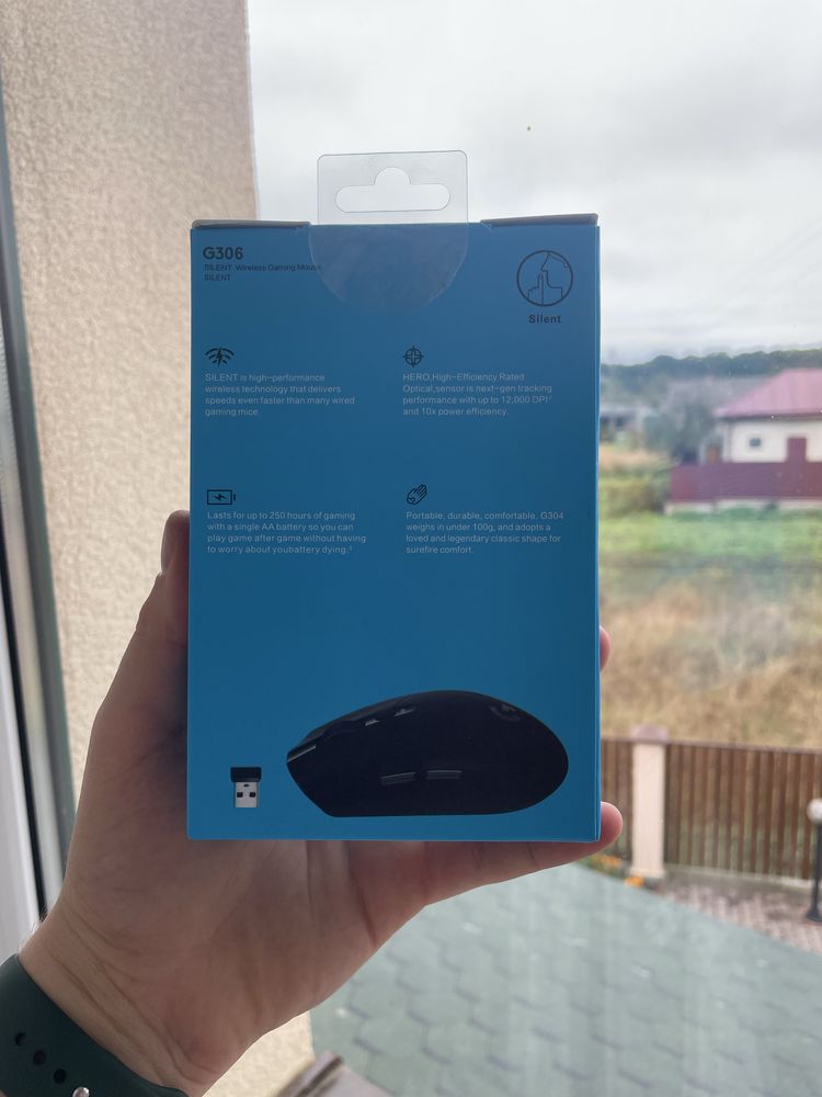 Миша бездротова Logitech G306/304