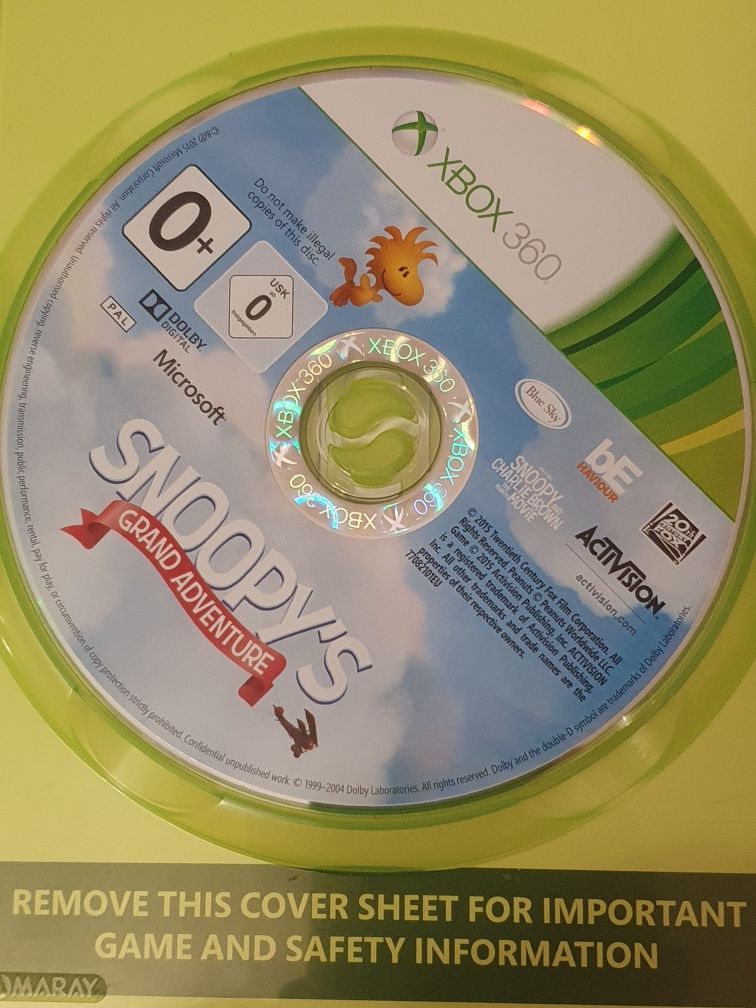 Pies Snoopys Grand Adventure gra na Xbox 360