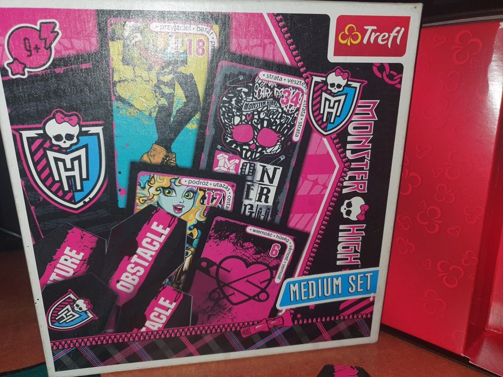 Medium Set Monster High, zestaw do wróżenia, Trefl gra