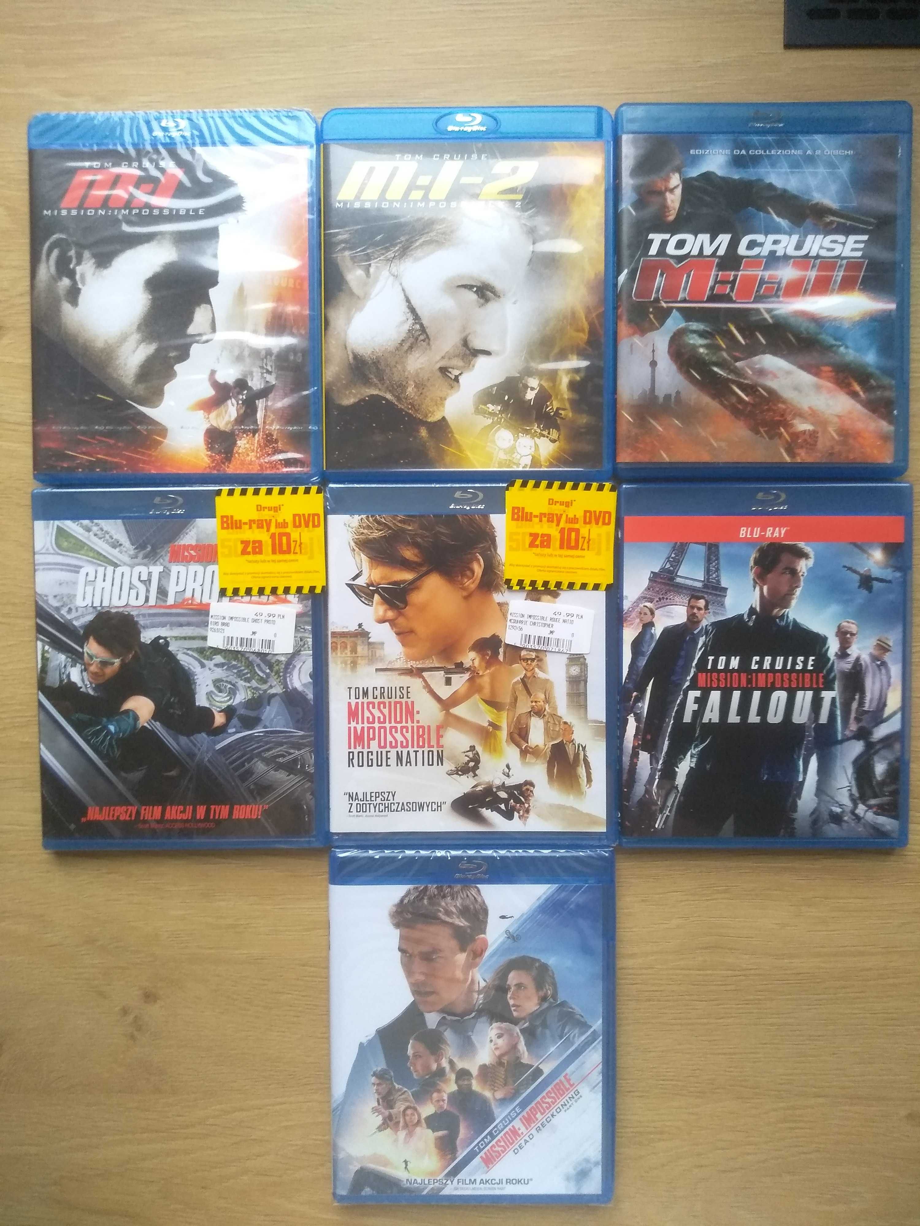 Mission impossible 1-7 blu ray polskie napisy i lektor wysyłka gratis