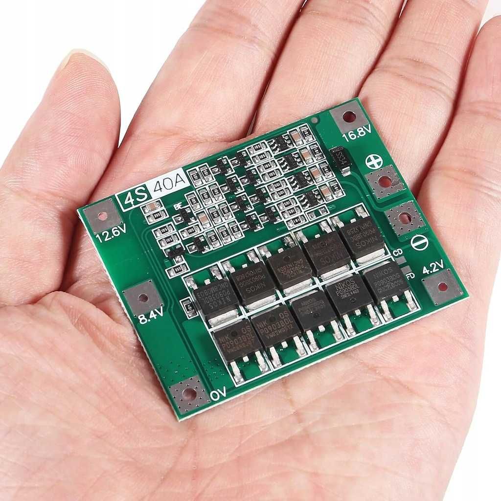 Moduł ładowarka BMS 4S 40A Li-Ion 16.8V z balanserem