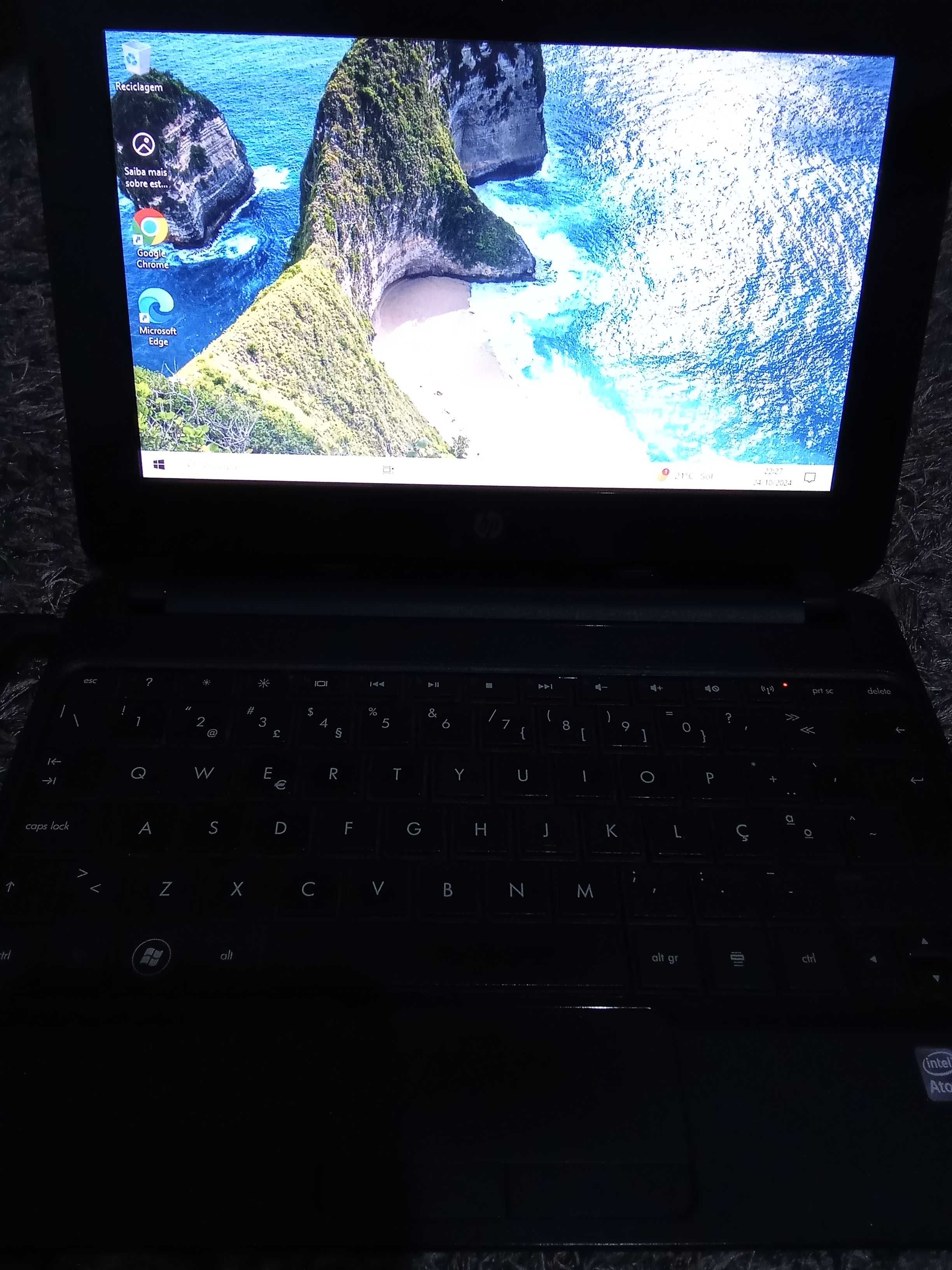 Hp Mini (110) com carregador orginal