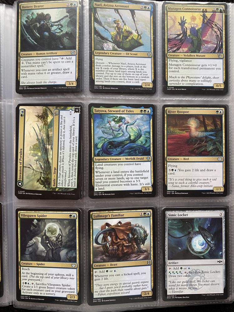 Magic the gathering Kolekcja 41 kart Simic +1000 kart kazda inna