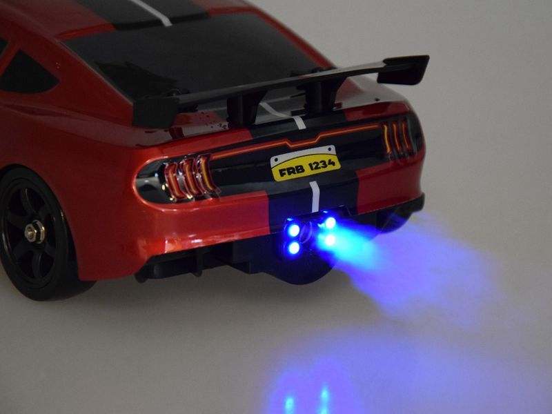 Auto Rc Drift 4X4 1:16 Duże Ford Shelby Czerwony