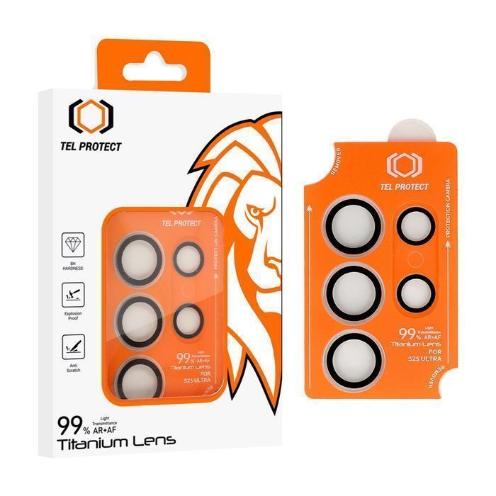 szkło Tel Protect Lens 99% AR na aparat do Samsung Galaxy S24 Ultra