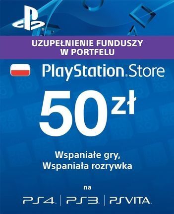 kod playstation 50 PLN