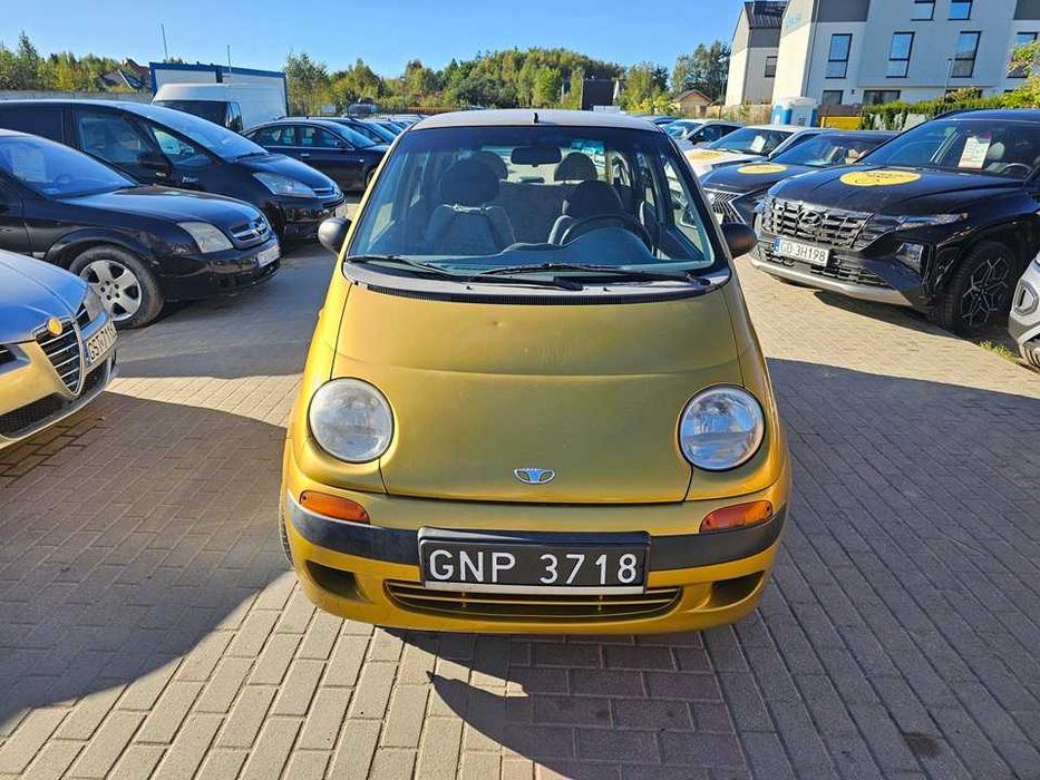 Daewoo Matiz 1999r/0.8 benzyna/51KM/niski przebieg/1 właściciel