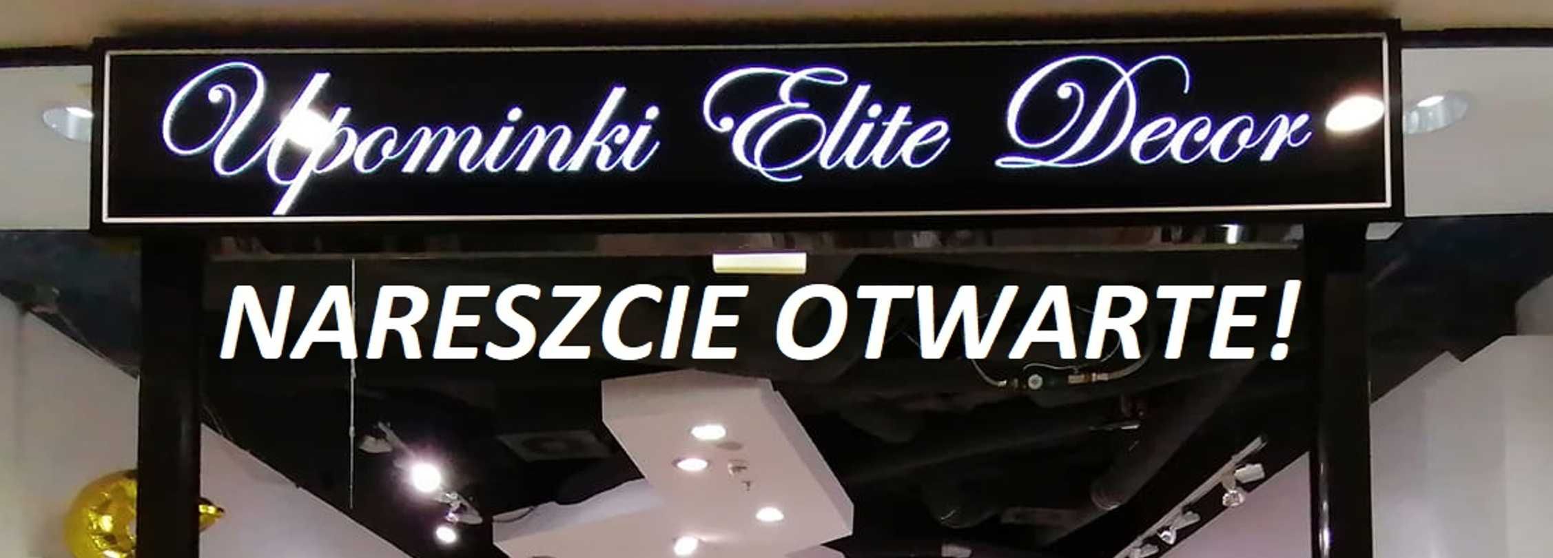 Kaseton reklamowy Kwiaciarnia - Sklep Upominki - podświetlany