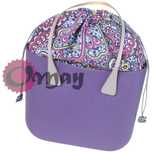 Szary organizer do OBAG MINI orient paisley komin worek OMAY