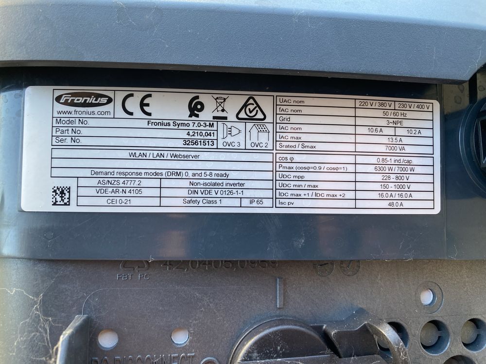 Fronius Symo 7.0-3M PLUS GWARACJA