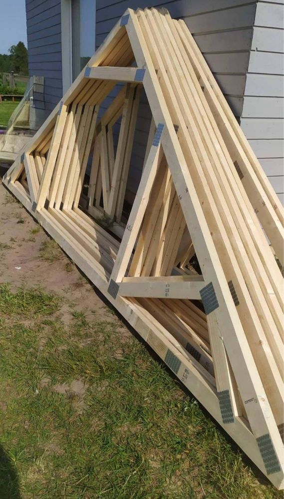 Szkielet domku 35m drewno c24