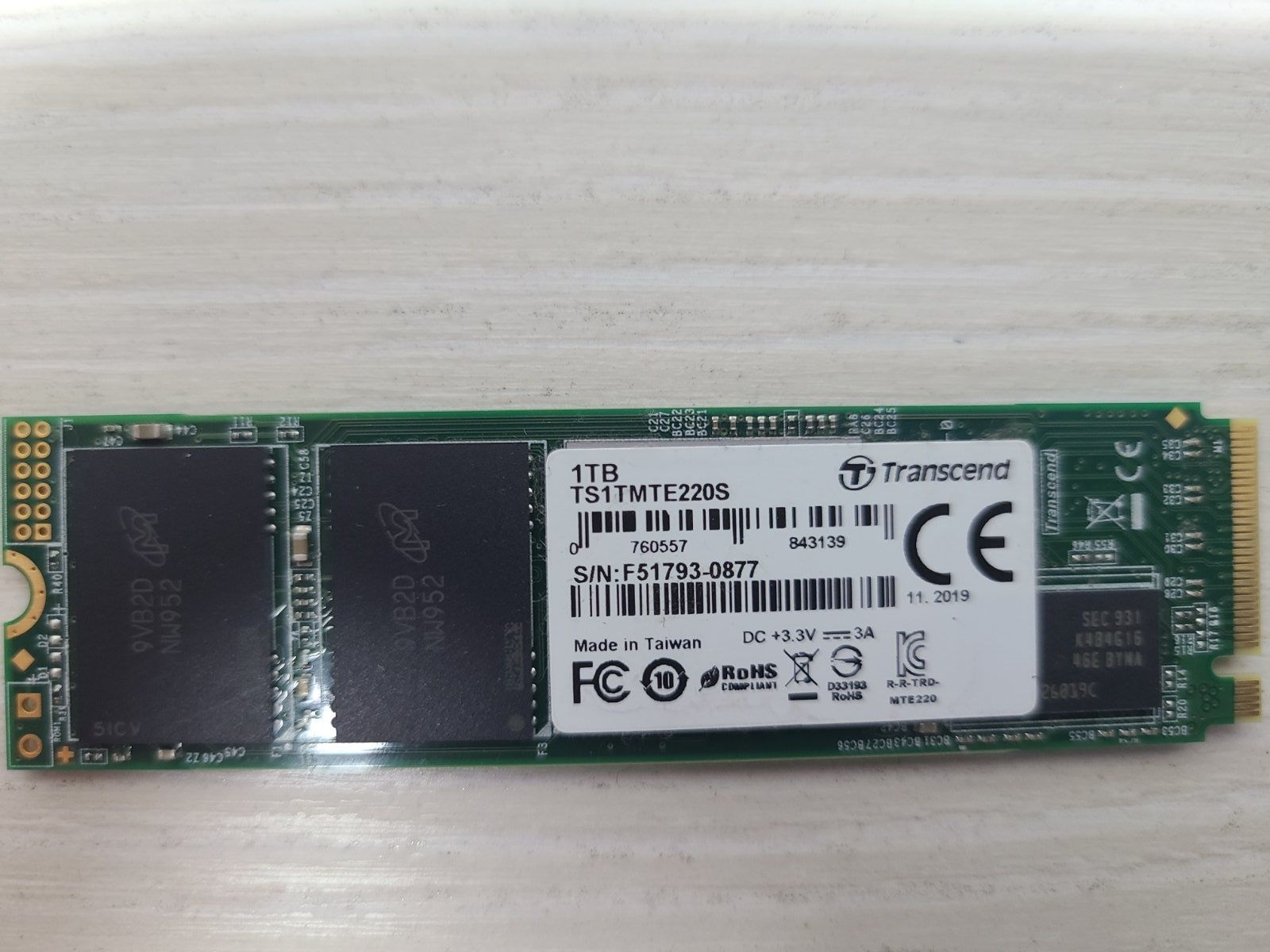 SSD 1 TB Transcend TS1TMTE220S