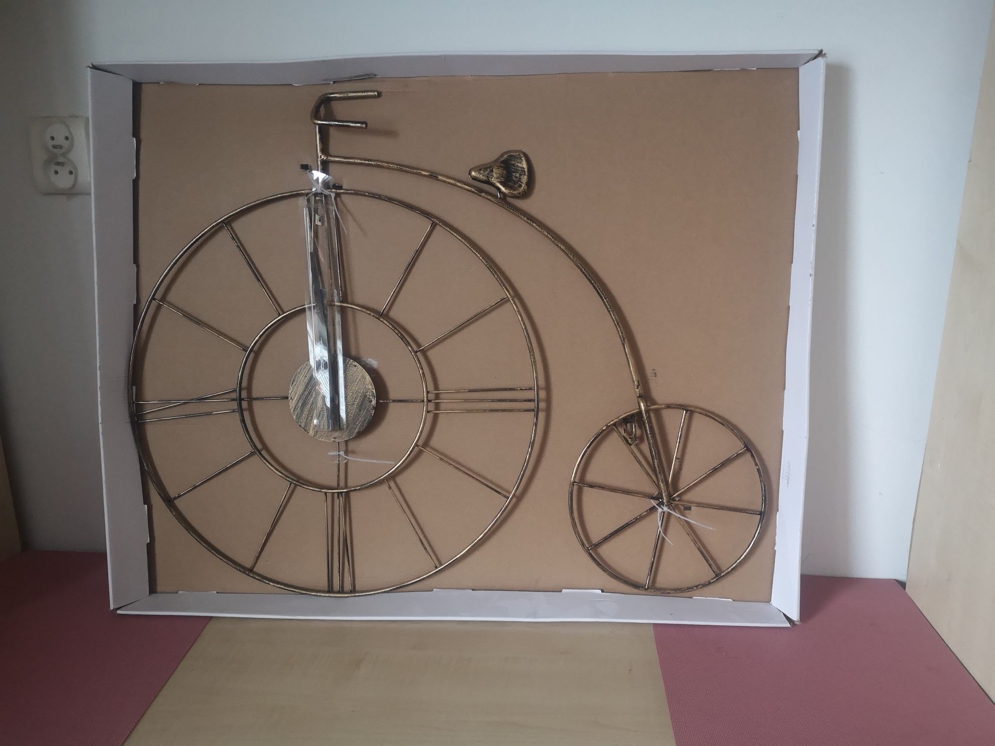 Zegar ścienny Rower Retro