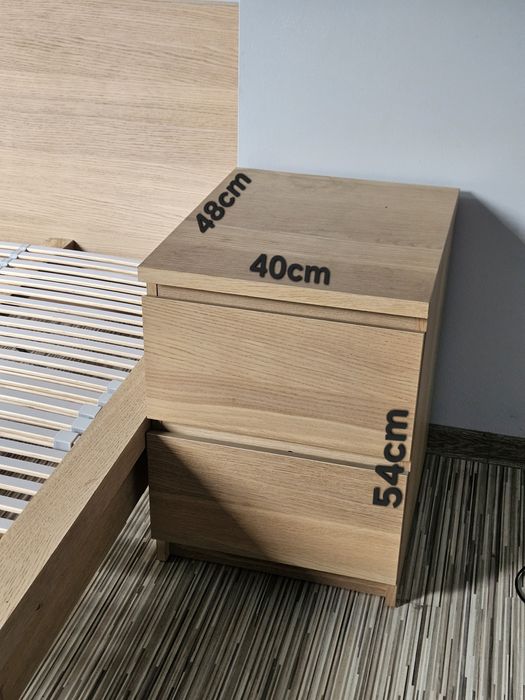 Łóżko 180x200 plus szafki