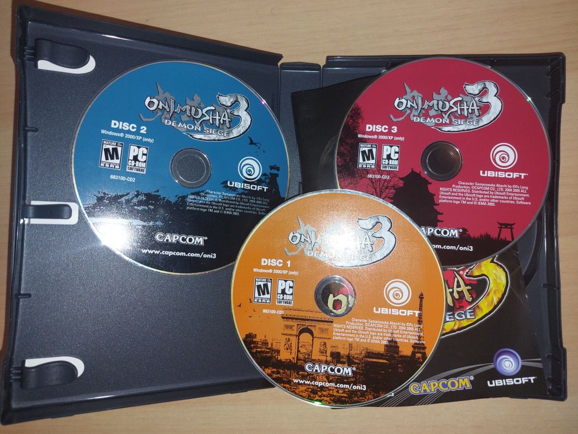 Jogo PC " Onimusha 3 - Demon Siege - Edição Especial " (Opt. Estado)
