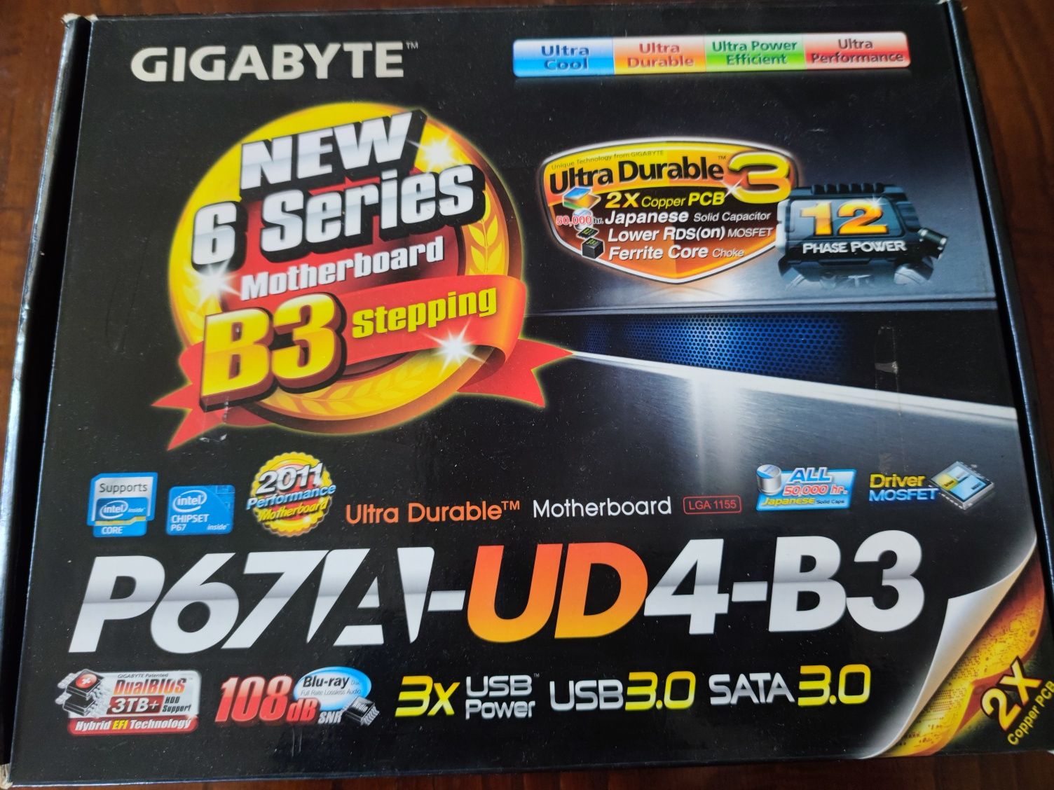 Board Gigabyte GA-P67A-UD4-B3