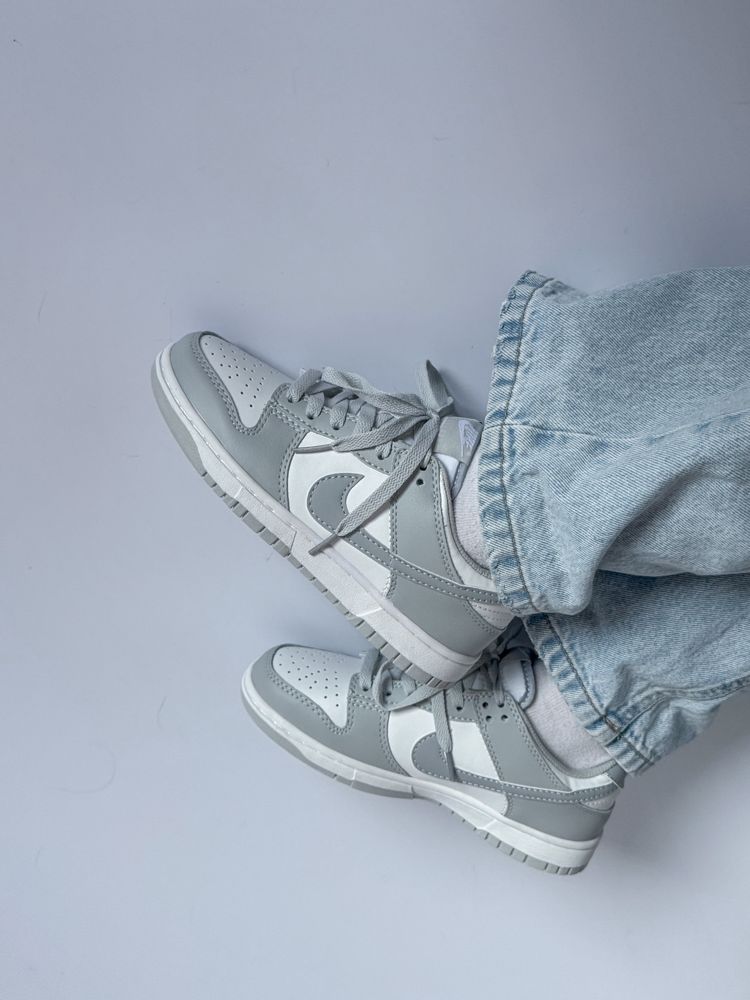 Nike dunk grey, сірі найк данк, 36-45р