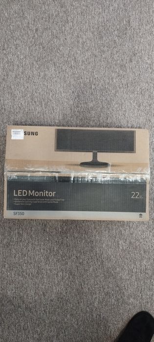 Монітор 21.5 "Samsung S22F350F (LS22F350FHIXCI) Black