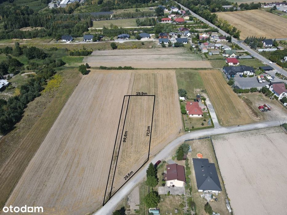Kowale - kolonia piękna działka pod Radomiem o pow 1735m2 (vat 23%)