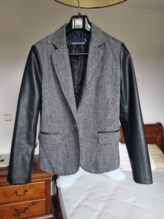 Marynarka ekoskóra 38