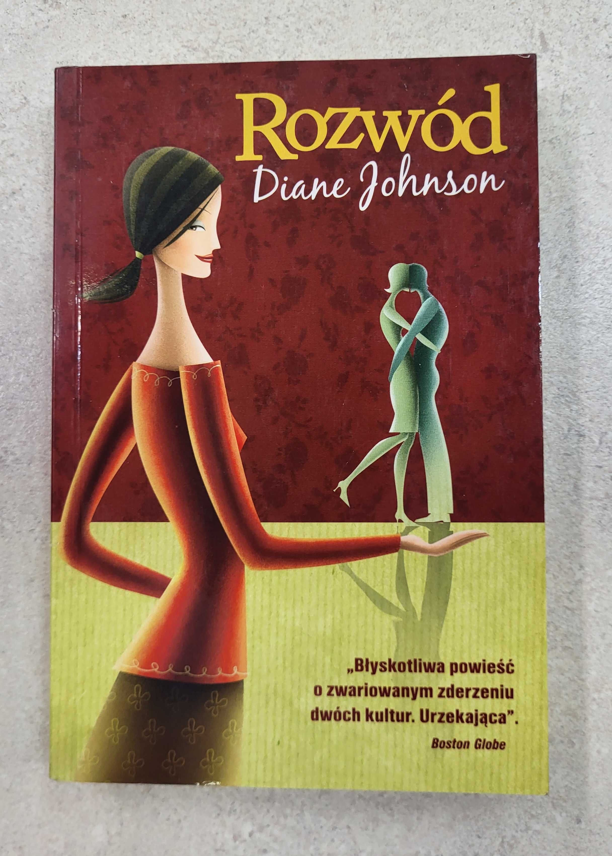 Książka Rozwód Diane Johnson używana.