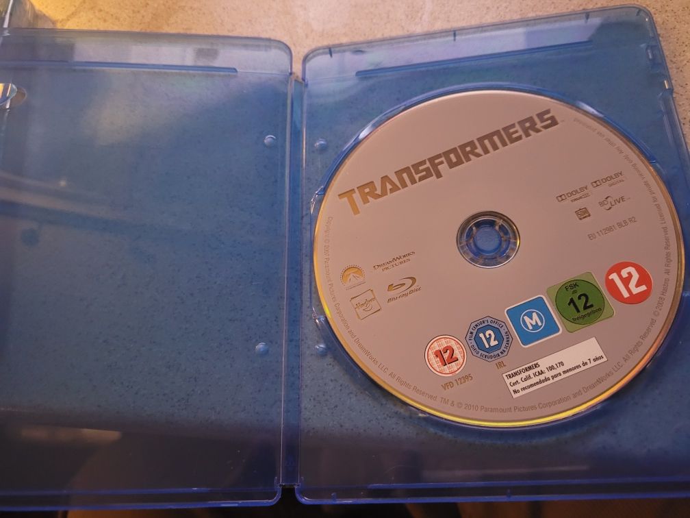 Blu-Ray Transformers 2006 Hasbro napisy PL /bez poligrafii/