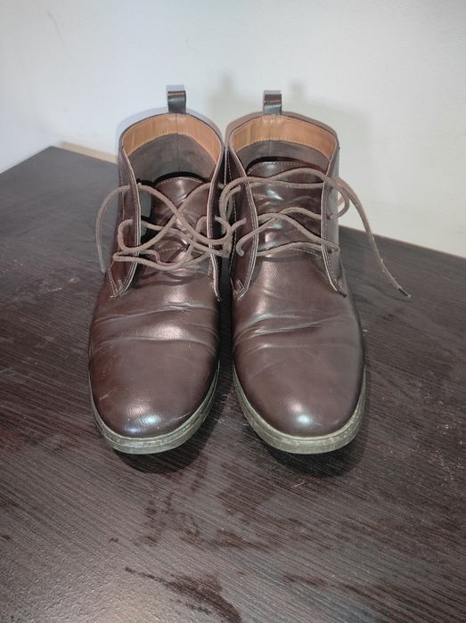 Buty męskie skórzane 43